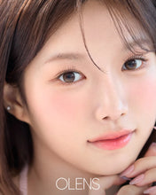 Load image into Gallery viewer, OLENS Glowy Natural Latte Brown Monthly (Prescription 0.00~-8.00, 2 lenses)