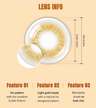 Load image into Gallery viewer, OLENS Scandi Hazel Monthly (Prescription 0.00~-8.00, 1 Pair)