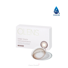 Load image into Gallery viewer, OLENS Shine Touch Milky Choco Monthly (Prescription 0.00~-8.00, 1 Pair)