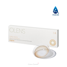 Load image into Gallery viewer, OLENS Shine Touch Milky Brown Daily (Prescription 0.00~-8.00, 10 lenses)