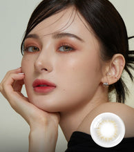 Load image into Gallery viewer, OLENS Scandi Light Gray Monthly (Prescription 0.00~-8.00, 1 Pair)