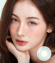 Load image into Gallery viewer, OLENS French Shine Aqua Daily (Prescription 0.00~-8.00, 10 lenses)