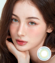 Load image into Gallery viewer, OLENS French Shine Aqua Daily (Prescription 0.00~-8.00, 10 lenses)