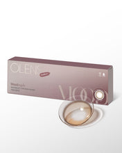 Load image into Gallery viewer, OLENS Mood Night 1Day Mood Brown 20 pcs (Prescription 0.00~-8.00, 1 Pair)
