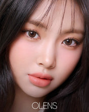 Load image into Gallery viewer, OLENS Mood Night 1Day Mood Brown 20 pcs (Prescription 0.00~-8.00, 1 Pair)
