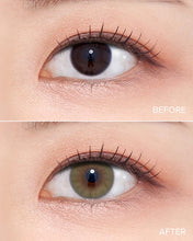 Load image into Gallery viewer, OLENS French Shine Olive Daily 10 pcs (Prescription 0.00~-8.00, 10 lenses)
