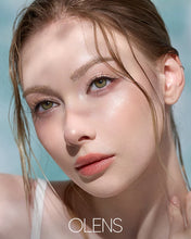 Load image into Gallery viewer, OLENS French Shine Olive Daily 10 pcs (Prescription 0.00~-8.00, 10 lenses)
