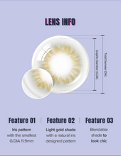 Load image into Gallery viewer, OLENS Scandi Gray Monthly (Prescription 0.00~-8.00, 1 Pair)
