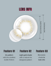 Load image into Gallery viewer, OLENS Scandi Light Gray Monthly (Prescription 0.00~-8.00, 1 Pair)
