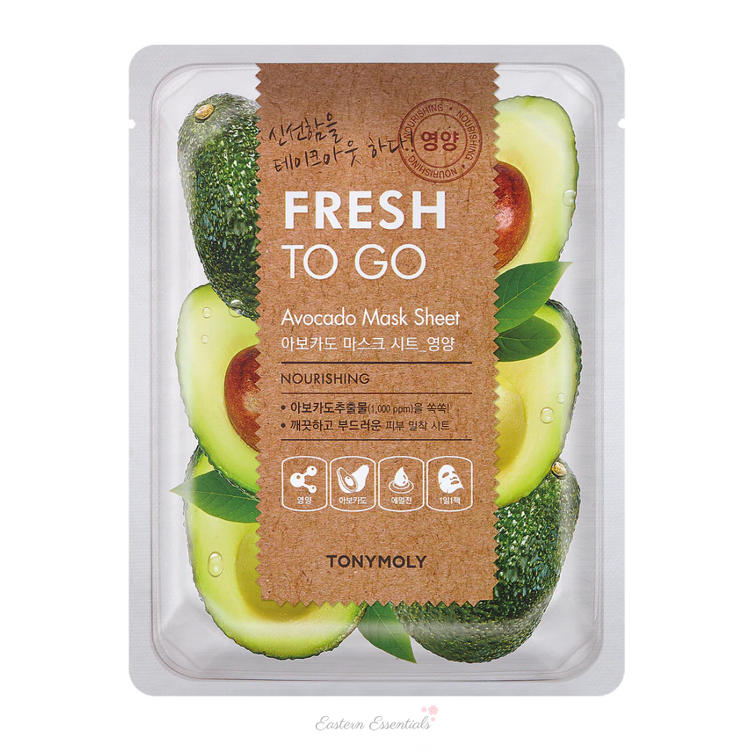 TONYMOLY Fresh To Go Avocado Mask Sheet