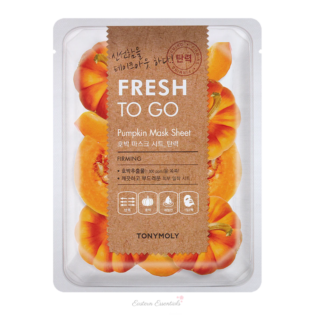 TONYMOLY Fresh To Go Pumpkin Mask Sheet - Firming