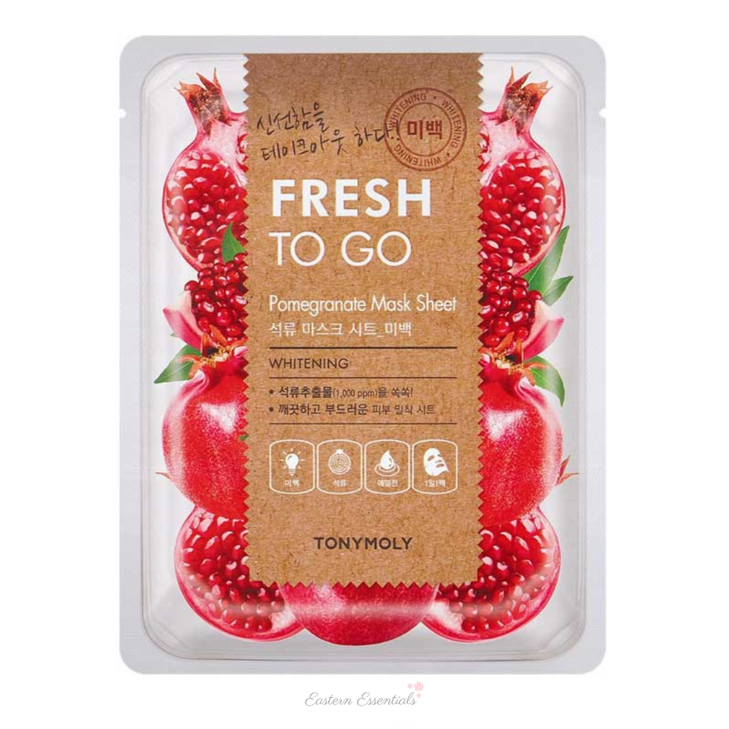 TONYMOLY Fresh To Go Pomegranate Mask Sheet - Whitening