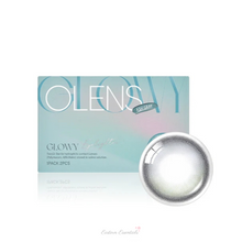 Load image into Gallery viewer, OLENS Glowy Ash Gray Monthly (Prescription 0.00~-8.00, 1 Pair)
