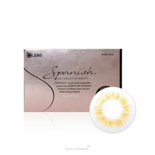 Load image into Gallery viewer, OLENS Spanish Real Brown Monthly (Prescription 0.00~-8.00, 1 Pair)
