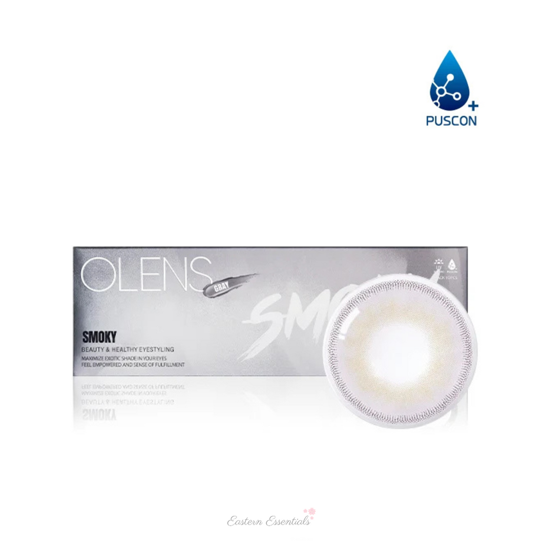 OLENS Smoky Gray Daily (Prescription 0.00~-8.00, 10 lenses)