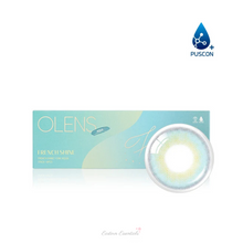Load image into Gallery viewer, OLENS French Shine Aqua Daily (Prescription 0.00~-8.00, 10 lenses)
