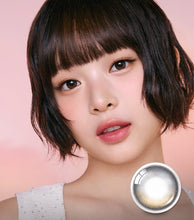 Load image into Gallery viewer, OLENS Glowy Black Monthly (Prescription 0.00~-8.00, 1 Pair)
