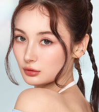 Load image into Gallery viewer, OLENS Glowy Ash Gray Monthly (Prescription 0.00~-8.00, 1 Pair)
