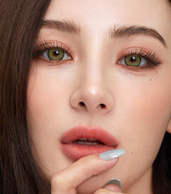 Load image into Gallery viewer, OLENS Nella Ash Olive Monthly (Prescription 0.00~-8.00, 1 Pair)
