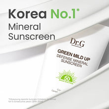 Load image into Gallery viewer, Dr.G Green Mild Up Sun+ SPF50+ PA++++
