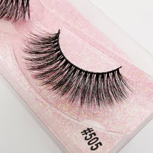 Load image into Gallery viewer, Premium 3D Mink Strip Lashes #505 Blossom Midnight
