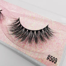 Load image into Gallery viewer, Premium 3D Mink Strip Lashes #509 Glamour
