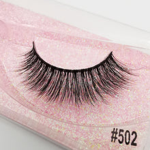 Load image into Gallery viewer, Premium 3D Mink Strip Lashes #502 Luscious
