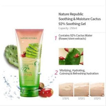 Load image into Gallery viewer, Nature Republic Soothing &amp; Moisture Cactus 82% Soothing Gel
