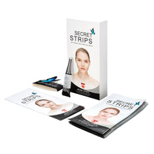 Load image into Gallery viewer, Secret Strip Anti-Wrinkle Frown Lines Set: 10 Pairs Treatment Masks + 8 ml Hyaluronic Acid Serum
